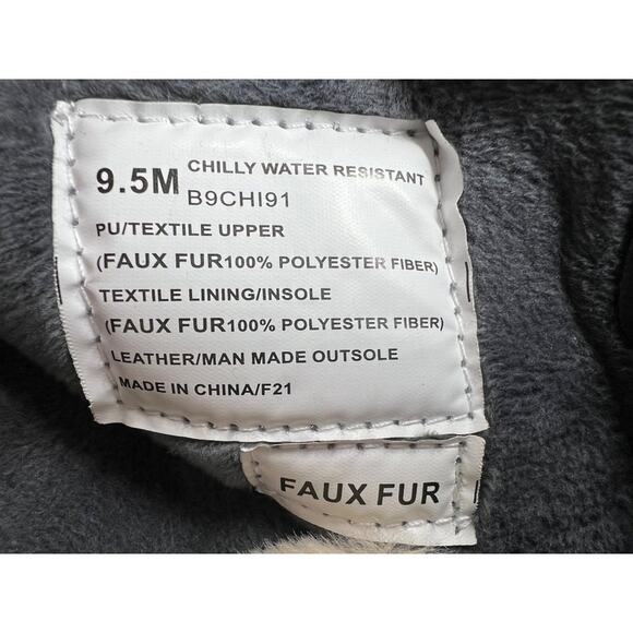 Jambu Black Herringbone Chilly Water Resistant Duck Boot 9.5M - Picture 9 of 12